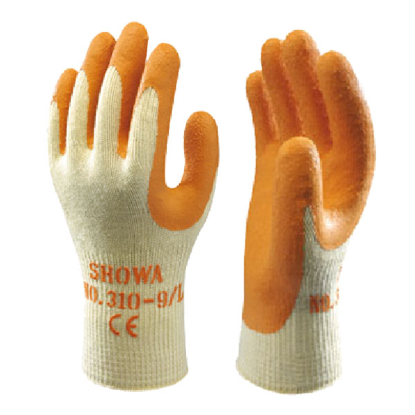 GUANTI LATTICE 310 ARANCIO 8 SHOWA 310 SIZE 8 GUANTI LAVORO F