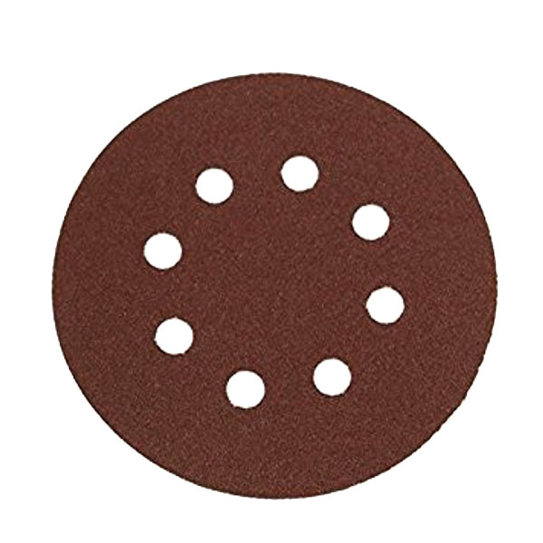 DISCO ABRASIVO VELCRO 125 gr 80 8 FORI IMPERIAL E28VF 401080 DISCHI FIBRATI F