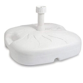 BASE OMBRELLONI PLASTICA BIANCA ADRIATIC 45/1 BASI OMBRELLONI C