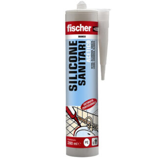 SILICONE ACETICO SAS280 BIANCO ml 280 FISCHER 09361 FISCHER F