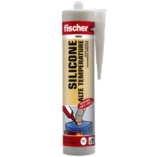SILICONE ALTA TEMP.SAT 310 ROSSO ml 310 FISCHER 09271 FISCHER F