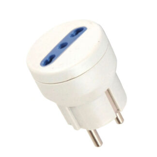 ADATTATORE 10/16A+T SCHUKO BIANCO SYNTESY 05273 SL1010 SPINE E ADATTATORI ELETTRICI F
