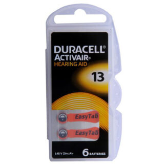 PILA BOTTONE HEARING AID Pz 6 DA13 DURACELL DUR13 PILE F