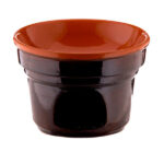 FORNELLINO BAGNA CAUDA      cm 14 h 10 BRUNA COLI' PR19BR14 PENTOLE TERRACOTTA           C