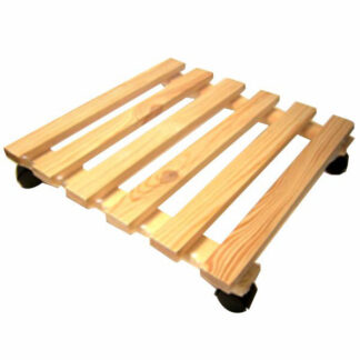 SPOSTAVASO RUOTE QUADRO LEGNO 45x45 4127-45 PORTAVASI F