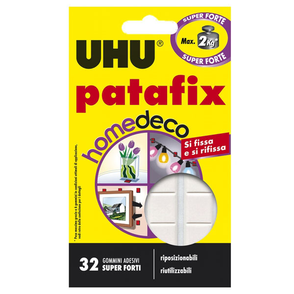 PATAFIX GOMMINI ADESIVI HOMEDECO UHU 35856 UHU BISON F