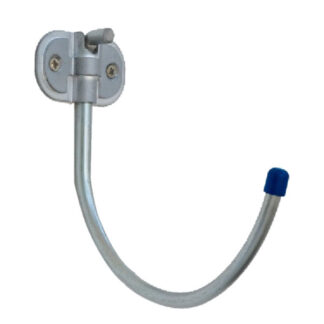 MENSOLA GANCIO U RIPIEGABILE cm 8 4080 AL 4080AZ080 MENSOLE F