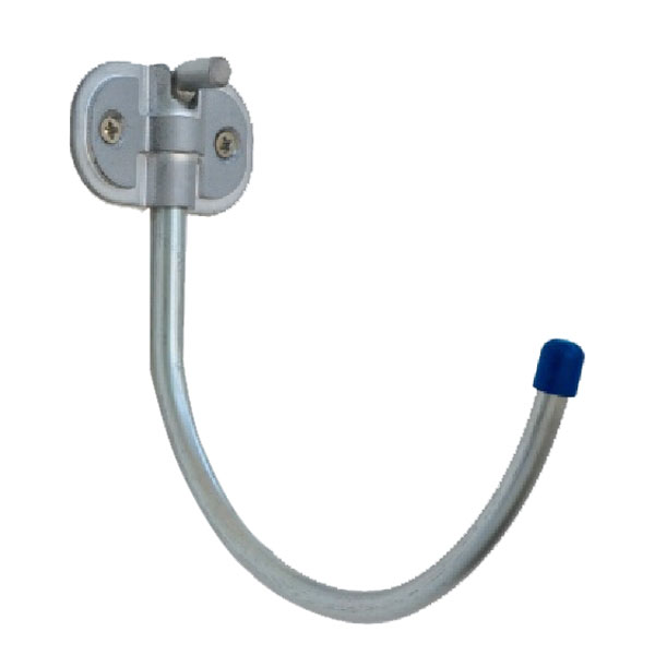 MENSOLA GANCIO U RIPIEGABILE cm 8 4080 AL 4080AZ080 MENSOLE F