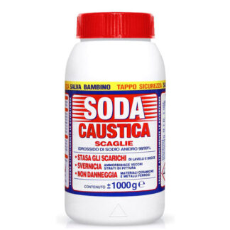 SODA CAUSTICA SCAGLIE kg 1,0 MARTEN PROF001 CHIMICI PULIZIA C