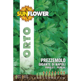SEMENTI PREZZEMOLO GIGANTE DI NAPOLI SUNFLOWER SNO 108/2 SEMENTI F