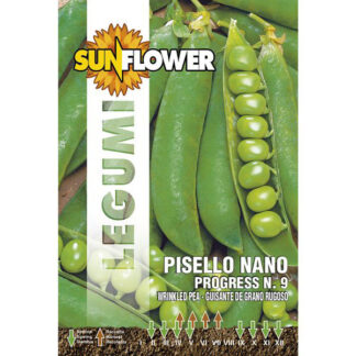 SEMENTI PISELLO NANO PROGRESS 9 SUNFLOWER SNL 103/13 SEMENTI F