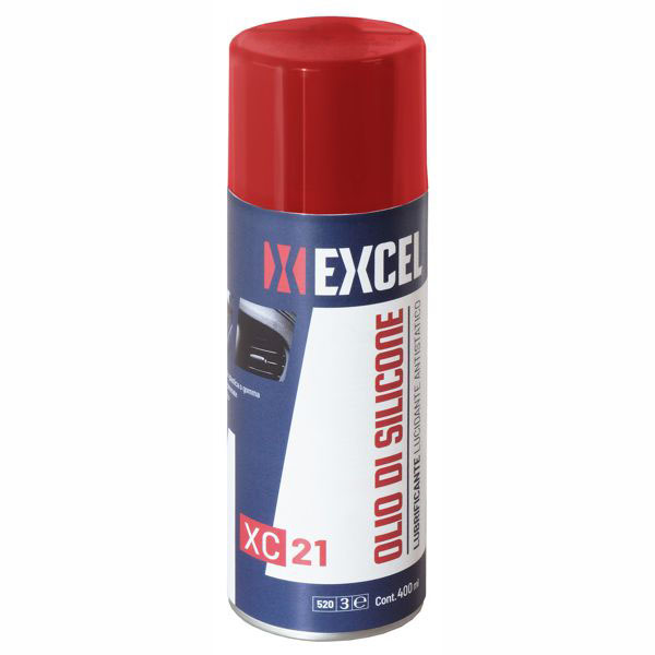 OLIO SILICONE SPRAY ml 400 EXCEL 11356 ST021VMD400X12L BOMBOLETTE SPRAY F