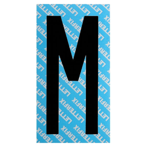 LETTERA ADESIVA NERA SERIE T80 M LETTERFIX KTC08M SEGNALETICA F