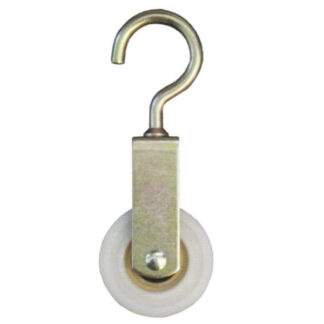 CARRUCOLA RUOTA NYLON CUSCINETTO SFERA mm 50 215550C CARRUCOLE F