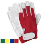 GUANTI MICROFIBRA/COTONE GIALLO  8            ISSA 07202 GUANTI LAVORO                F
