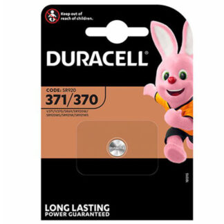 PILA BOTTONE OSSIDO ARGENTO D371/D370 DURACELL DUR371 PILE F
