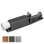 FERMAPORTE PEDALE LEGA BRONZATO mm 180x30     IBFM 247 FERMAPORTE                   F