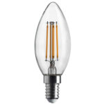 LAMPADA LED STICK OLIVA  E14 W 2 2700K Lm 250 SHOT WLD2002X2 LAMPADINE                    F
