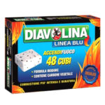 ACCENDITORE CUBETTI INODORE        Pz 48 DIAVOLINA 15425 ACCENDITORI-PULITORI         F