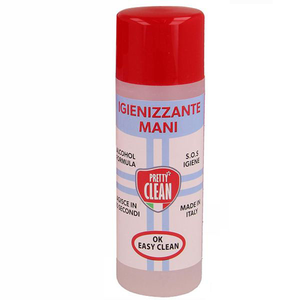 DISINFETTANTE MANI GEL ml 120 PRETTY CLEAN 62222 SAPONI C