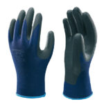 GUANTI NITRILE 380 BLU 7                     SHOWA 380 SIZE 7 GUANTI LAVORO                F