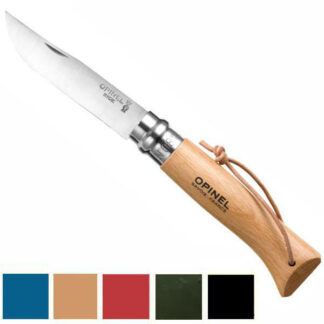 COLTELLO VIROBLOC INOX N. 8 GITA FAGGIO OPINEL 001321 COLTELLI RONCOLINE F