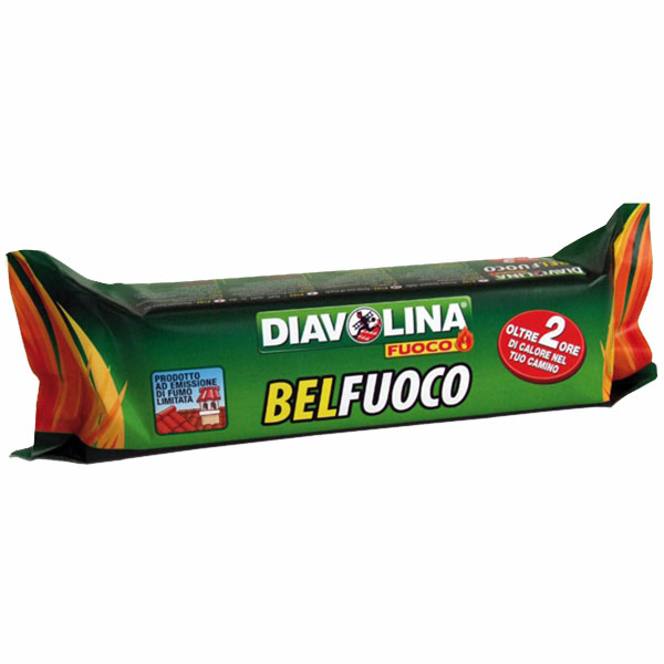 CEPPO BELFUOCO kg 1,1 DIAVOLINA 15400 ACCENDITORI-PULITORI F