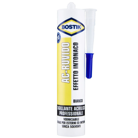SIGILLANTE ACRILICO EDIL. RUVIDO BCO ml 300 BOSTIK D2603 BOSTIK F