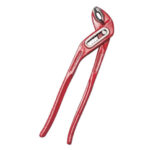 PINZA POLIGRIP ROSSA 250                ALTE 02386 1052500 PINZE POLIGRIP               F