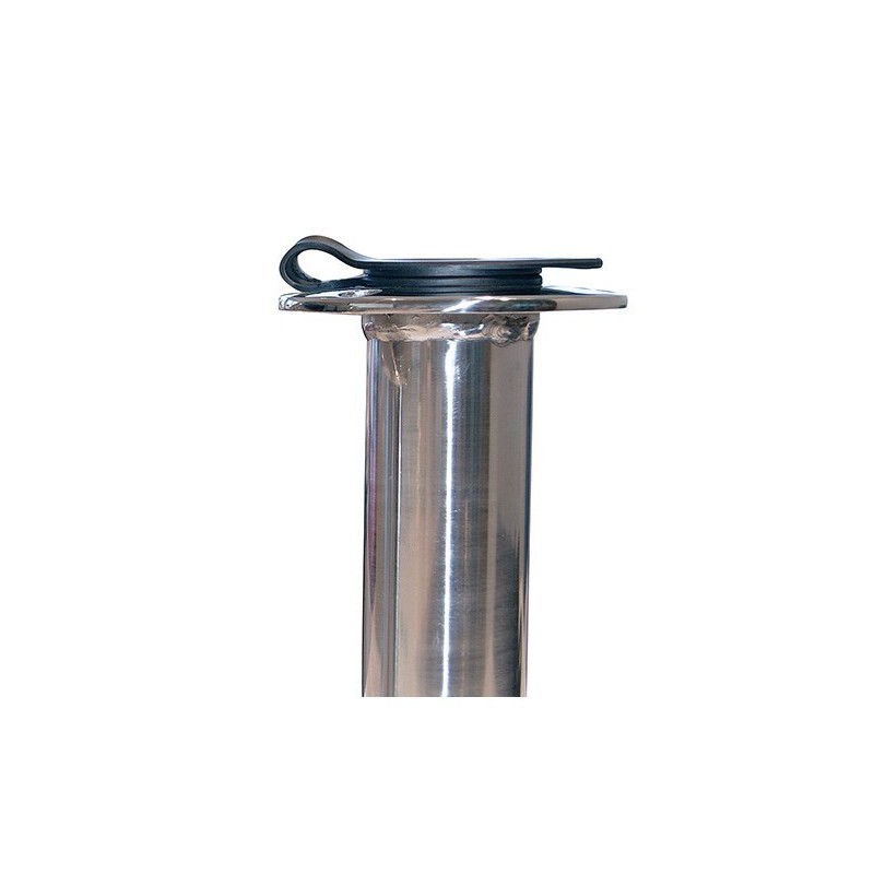 PORTACANNA INOX INCLINATO 15° (acq.min. unità) - immagine 6
