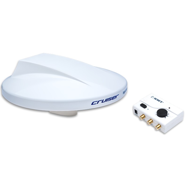 Scout Telecomunicazioni ANTENNA TV CRUISER BIANCA (acq.min. unità) - immagine 4