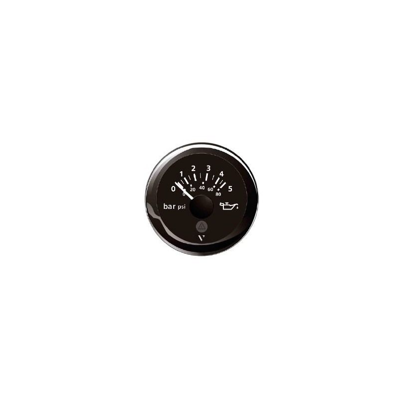 VDO MANOMETRO OLIO 10 BAR NERO (acq.min. unità) - immagine 4