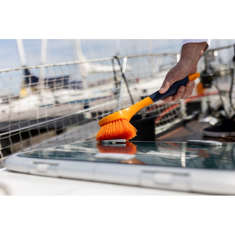 Deckmate SPAZZOLA MANUALE ARANCIO MEDIA (acq.min. unità) - immagine 3
