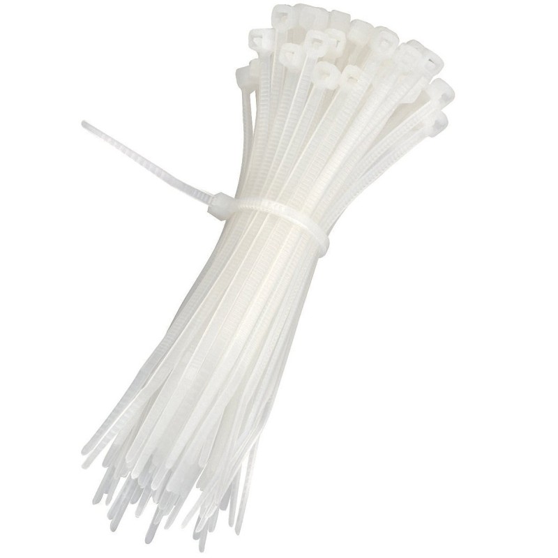 CLAMP FASCETTA NYLON BIANCO MM.140X3,6 (acq.min. unità) - immagine 3