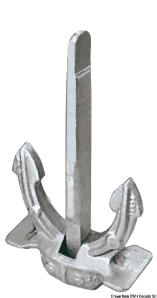 Ancora Hall originale 65 kg - 01.103.65 Osculati