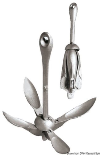 Ancora a ombrello 0.7 kg - 01.139.00 Osculati
