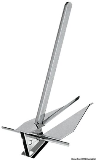 Ancora tipo Danforth inox 22 kg - 01.146.20 Osculati