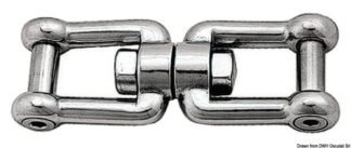 Girella inox grillo/grillo con perno a filo 13 mm - 01.439.03 Osculati