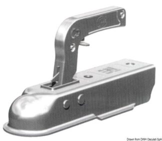 Gancio traino quadro 50 mm max 750 kg - 02.010.76 Osculati