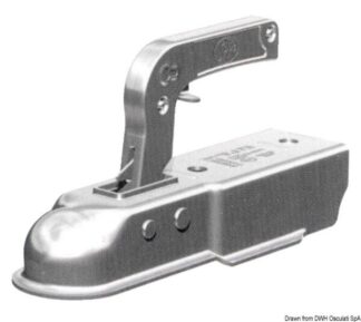 Gancio traino quadro 60 mm max 750 kg - 02.010.77 Osculati