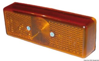 Fanale d'ingombro catadiottro arancio - 02.022.05 Osculati