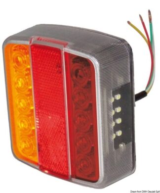 Fanale Led posteriore DX/SX a 4 luci - 02.022.12 Osculati
