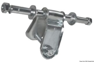 Staffa rullo laterale diritta 40 mm - 02.029.31 Osculati