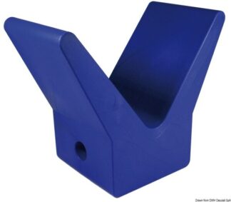 Fermaprua blu in gomma 105 x 67 x 124 mm - 02.029.80 Osculati