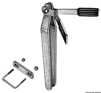 Fermo di prua completo h 50 cm - 02.040.37 Osculati