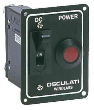 Pannello con interruttore di sicurezza 50 A - 02.340.01 Osculati