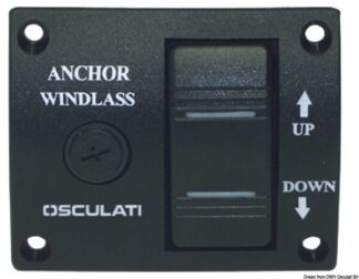 Pannello di comando per verricelli 75 x 62 mm - 02.341.20 Osculati