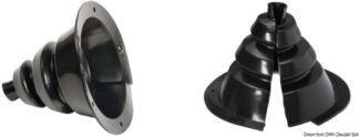 Soffietto passacavo apribile Ø esterno 135 mm - 03.415.02 Osculati