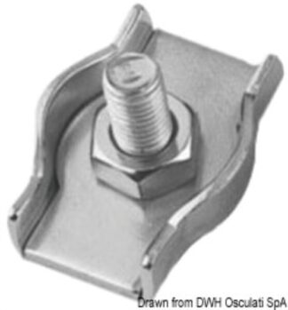 Morsetti inox semplice mm 4 - 04.513.04 Osculati