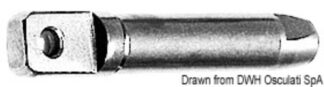 Terminale inox per Parafil occhio Ø 9 mm - 05.663.09 Osculati